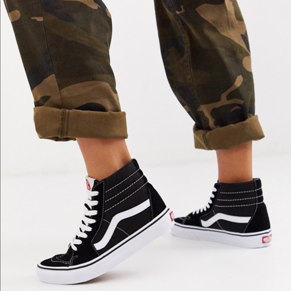 Vans SK8-Hi black sneakers